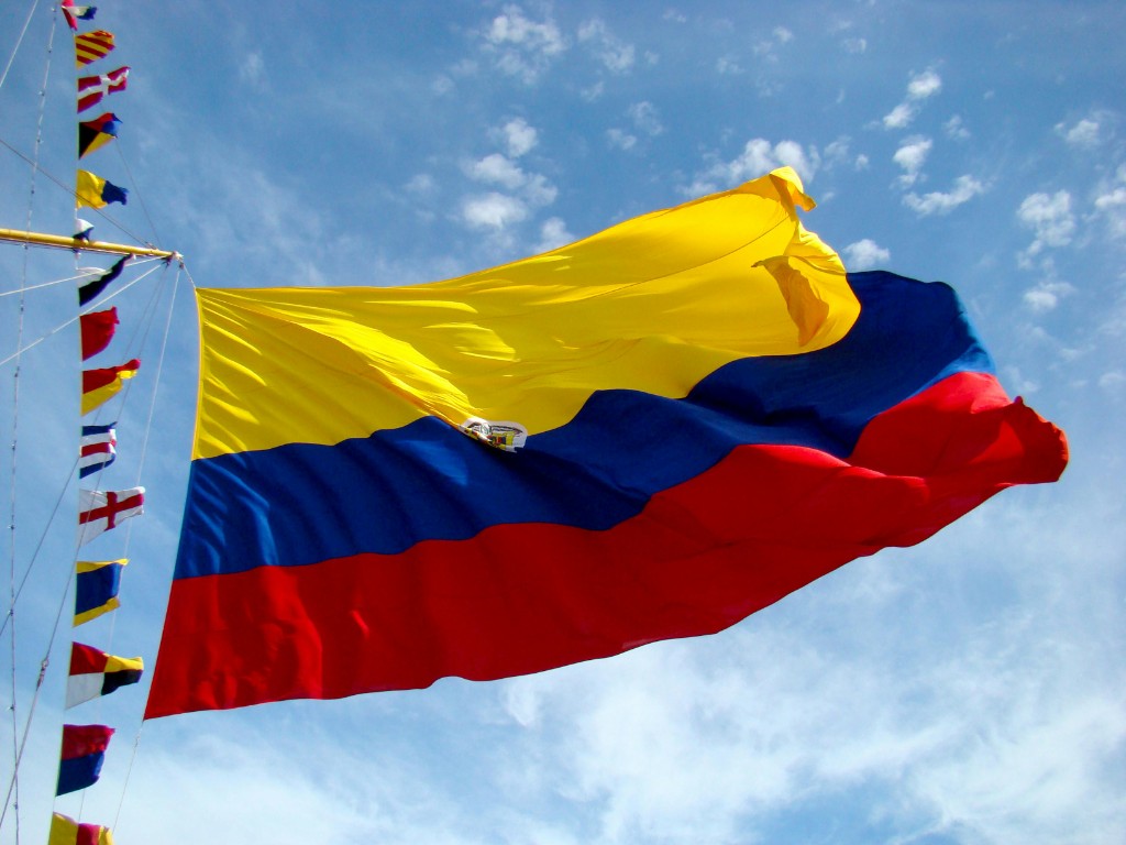 Colombia flag — investing in Colombia